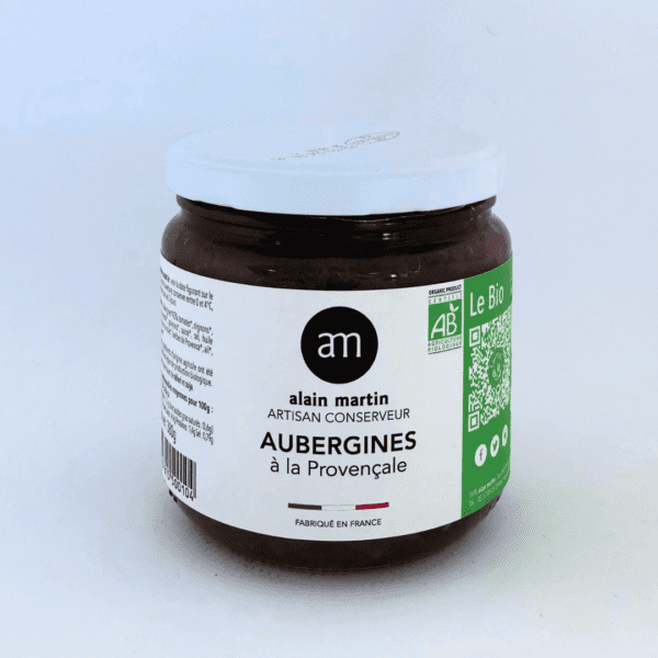 Aubergines à la provençale bio