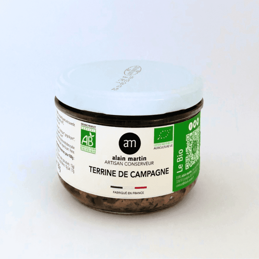 Terrine de campagne bio